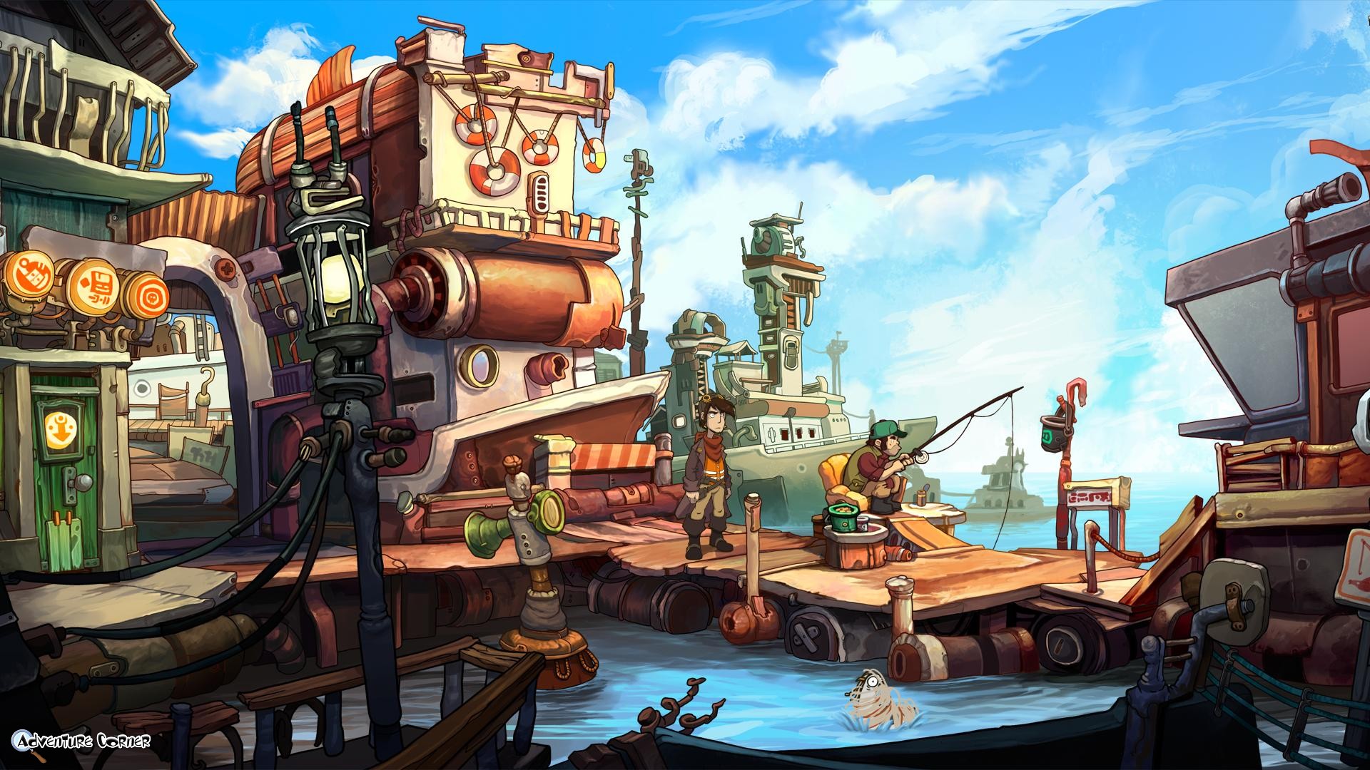 Screenshot aus Deponia