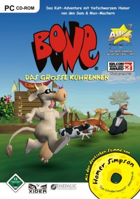 Covergrafik von Bone 2: The Great Cow Race Covergrafik von Bone 2: The Great Cow Race