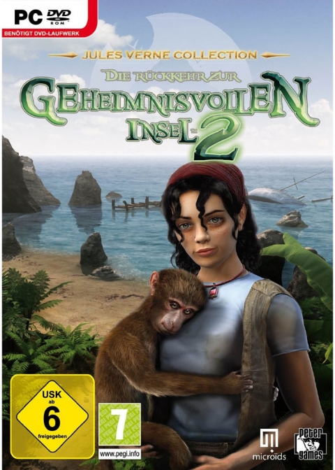 Covergrafik von Die Rückkehr zur geheimnisvollen Insel 2  Covergrafik von Die Rückkehr zur geheimnisvollen Insel 2