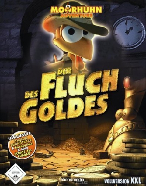 Covergrafik von Moorhuhn Adventure 2: Der Fluch des Goldes Covergrafik von Moorhuhn Adventure 2: Der Fluch des Goldes