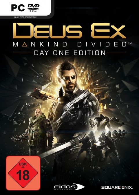 Covergrafik von Deus Ex: Mankind Divided