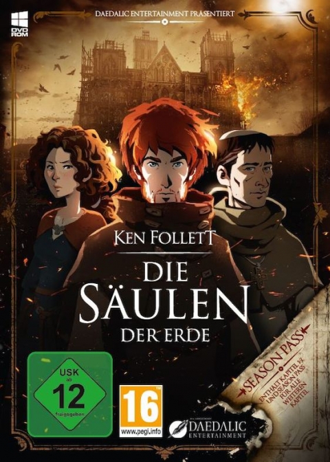 Covergrafik von Die Säulen der Erde Covergrafik von Die Säulen der Erde