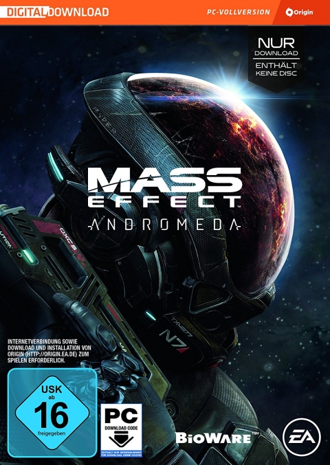 Covergrafik von Mass Effect: Andromeda