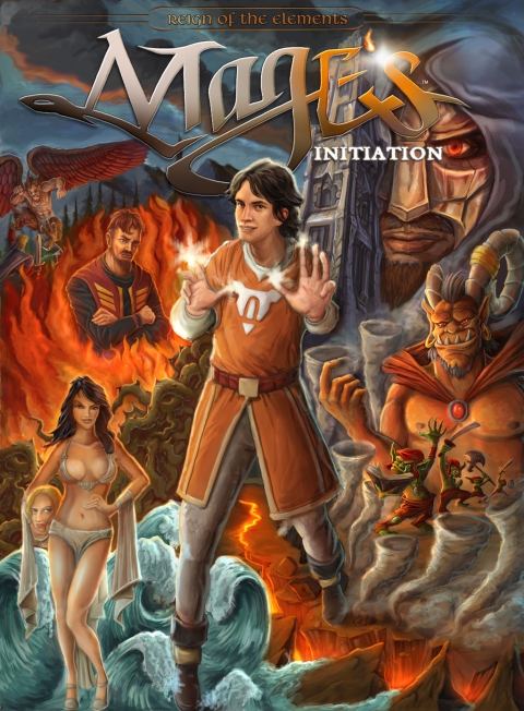 Covergrafik von Mage's Initiation: Reign of the Elements