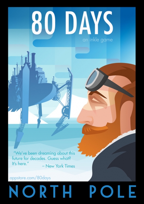 Covergrafik von 80 Days