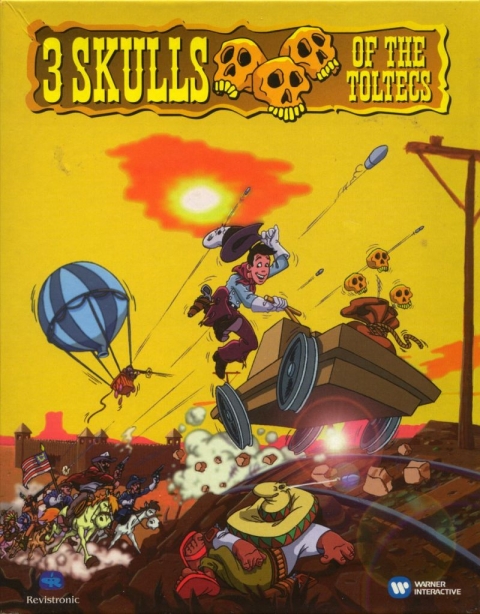 Covergrafik von 3 Skulls of the Toltecs Remastered