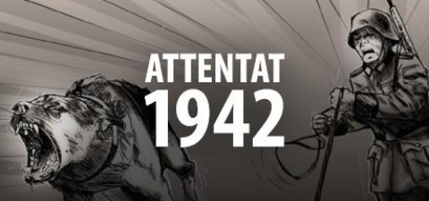 Covergrafik von Attentat 1942