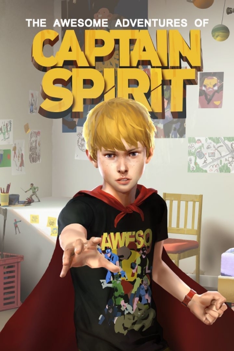 Covergrafik von The Awesome Adventures of Captain Spirit