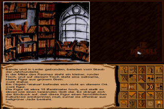 Eine interessante Rätselkette erwartet uns beispielsweise in der Bibliothek.