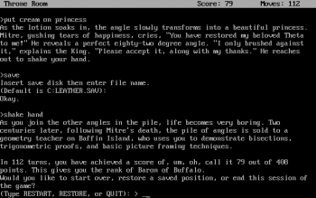 Leather Goddesses of Phobos Screenshot