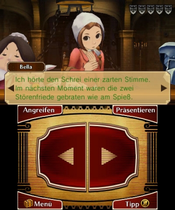 Professor Layton vs. Phoenix Wright: Ace Attorney Screenshot