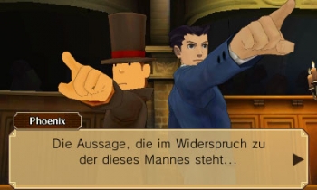 Professor Layton vs. Phoenix Wright: Ace Attorney Screenshot