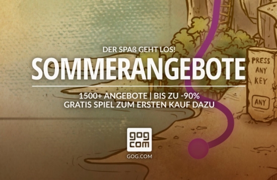 Teaserbild für GOG-Summer Sale mit Adventure Corner Bundle Teaserbild für GOG-Summer Sale mit Adventure Corner Bundle