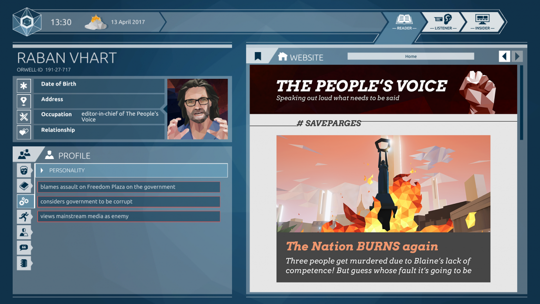 Orwell 2: Ignorance is Strength - Vorschau von der gamescom Orwell 2: Ignorance is Strength - Vorschau von der gamescom