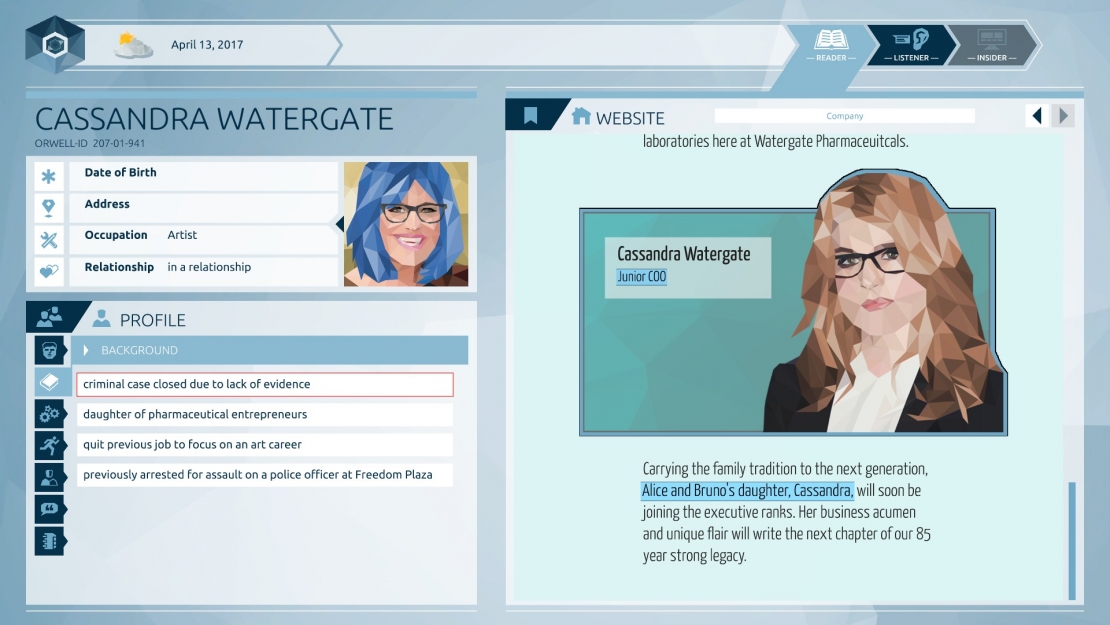 Orwell - Vorschau - Preview Orwell - Vorschau - Preview