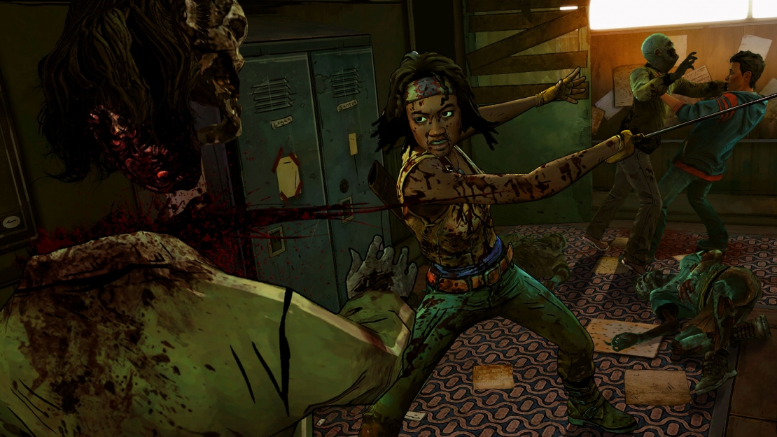Die ersten Minuten von Michonne Die ersten Minuten von Michonne