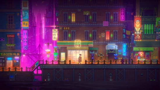 Teaserbild für Detektivarbeit in Neon - Tales of the Neon Sea im Preview