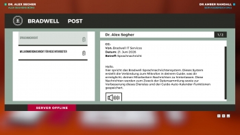 The Bradwell Conspiracy Screenshot The Bradwell Conspiracy Screenshot