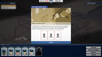 This is the Police Screenshot