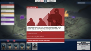 This is the Police Screenshot