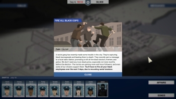 This is the Police Screenshot