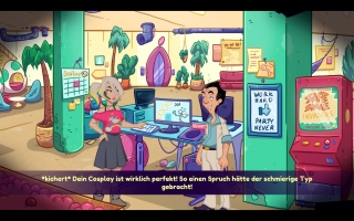 Die Dialoge sind gut vertont