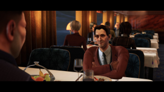 Im Gegensatz zu den Hintergründen sind die Charaktere etwas überzeichnet... Im Gegensatz zu den Hintergründen sind die Charaktere etwas überzeichnet...