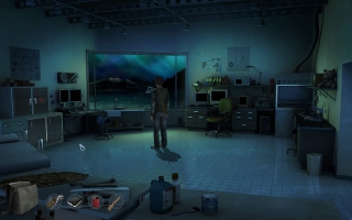 Überstunden im Labor der Station.