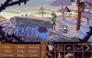 Im späteren Spielverlauf soll uns die Eule Gwen begleiten. Im späteren Spielverlauf soll uns die Eule Gwen begleiten.