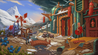 Dieselpunk, 1920er-Jahre und klassische Adventures sind die Vorbilder dieses Spiels Dieselpunk, 1920er-Jahre und klassische Adventures sind die Vorbilder dieses Spiels