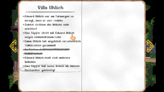 Kreisers Notizbuch hält alle wichtigen Informationen bereit