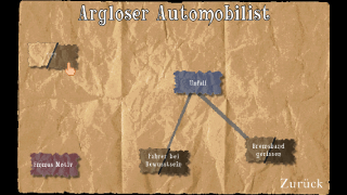 Verbrechen oder Unfall? Das legen wir im Deduktionsblatt fest