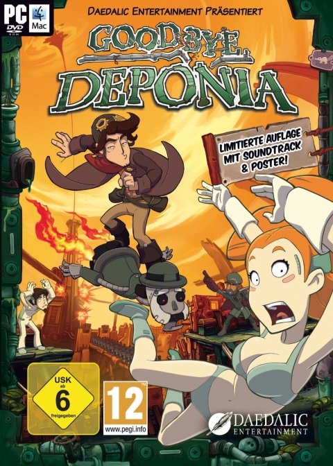Covergrafik von Deponia 3: Goodbye Deponia Covergrafik von Deponia 3: Goodbye Deponia