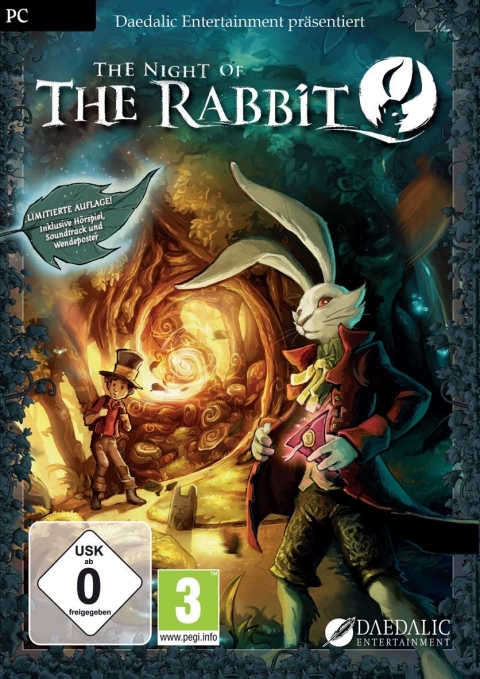 Covergrafik von The Night of the Rabbit Covergrafik von The Night of the Rabbit