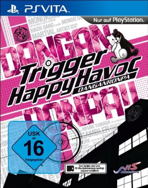 Covergrafik von Danganronpa: Trigger Happy Havoc Covergrafik von Danganronpa: Trigger Happy Havoc
