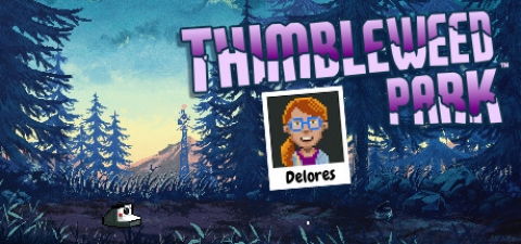 Covergrafik von Delores: A Thimbleweed Park mini-adventure