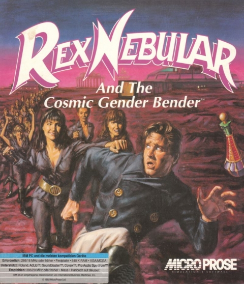 Covergrafik von Rex Nebular and the Cosmic Gender Bender
