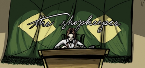 Covergrafik von The Shopkeeper