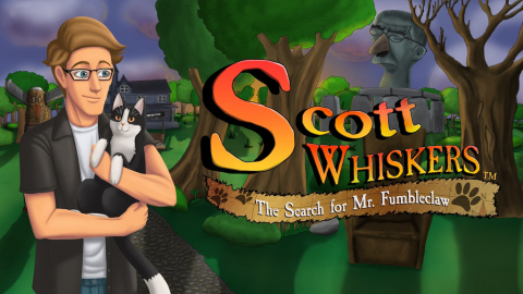 Covergrafik von Scott Whiskers in: The Search for Mr. Fumbleclaw