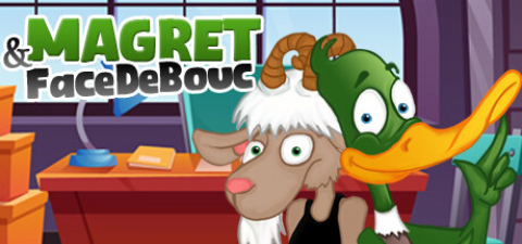 Covergrafik von Magret & FaceDeBouc: The buddy-buddy case