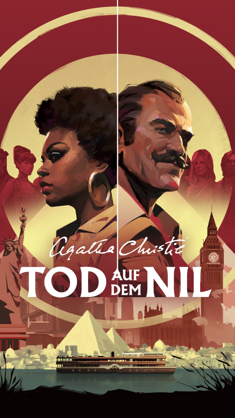 Covergrafik von Agatha Christie – Tod auf dem Nil Covergrafik von Agatha Christie – Tod auf dem Nil