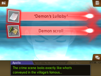 Ace Attorney: Dual Destinies Screenshot