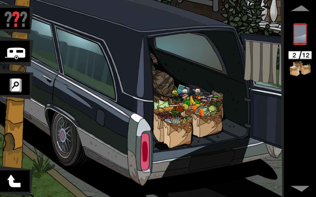 Wenn die Einkäufe im Leichenwagen liegen. Wenn die Einkäufe im Leichenwagen liegen.