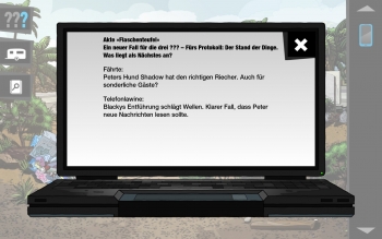 Die drei ??? - Fluch des Flaschenteufels Screenshot