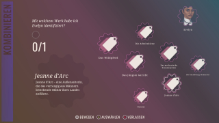 ...und stellt Überlegungen an.