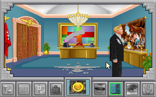 Nein, das ist nicht Donald Trump, sondern Mark Hoffmann, Held von Kronolog.