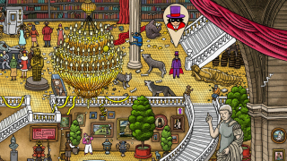 Wir jagen Mr. X unter anderem im Museum. Wir jagen Mr. X unter anderem im Museum.