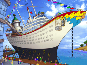 Leisure Suit Larry 7 Screenshot