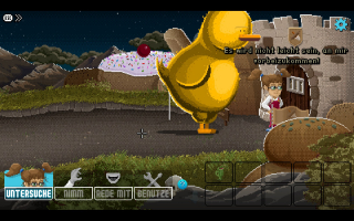 Wenn Lucy träumt, erkundet sie fabelhafte Welten.