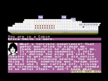 Murder on the Atlantic Screenshot